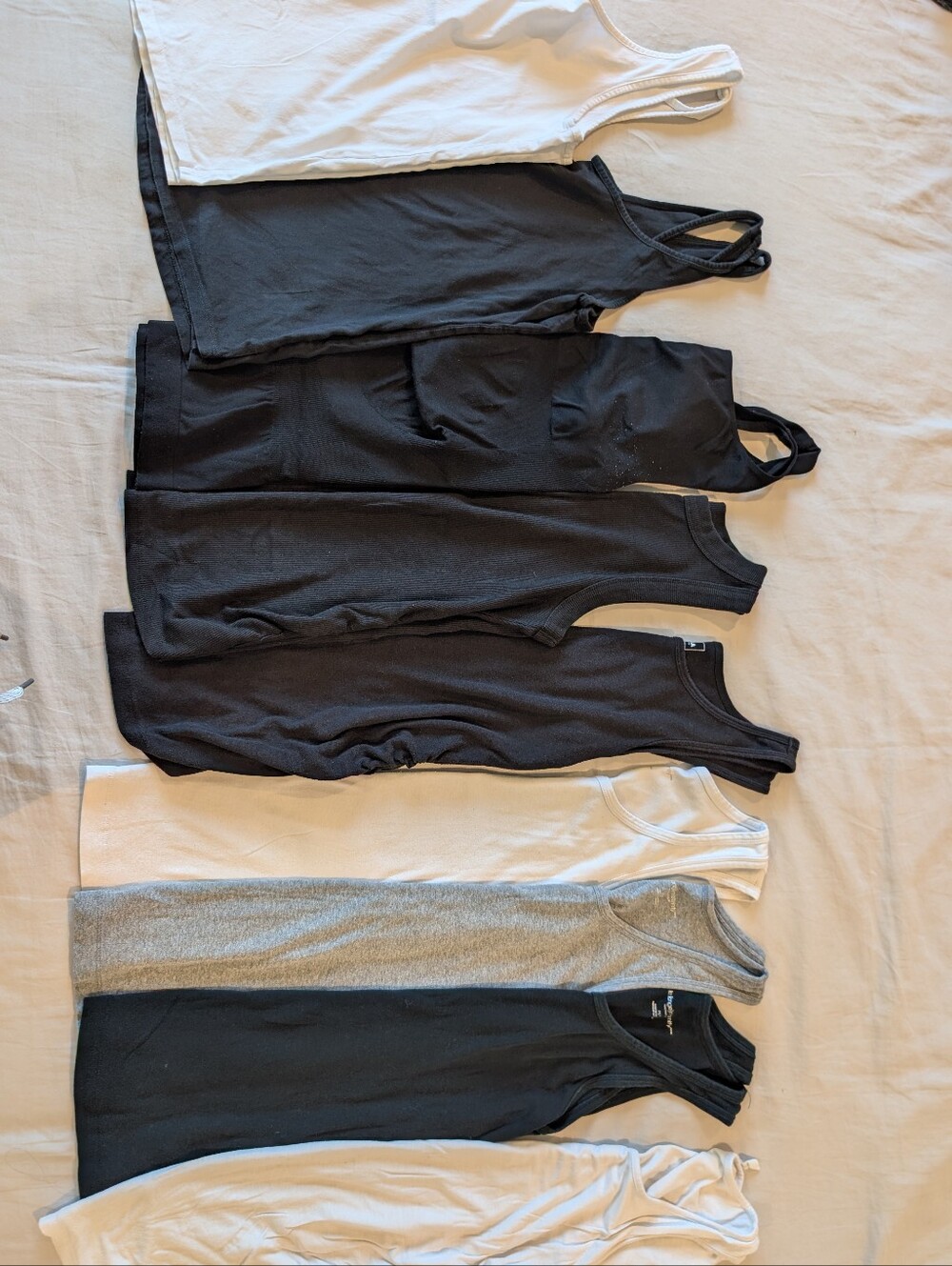 Bundle Of 9 Maternity Tanks